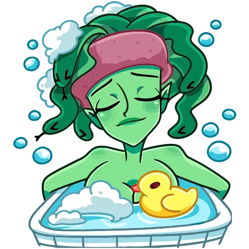 🛀 Эмодзи «Селена» для Telegram