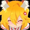 😓 Эмодзи «Senko-san» для Telegram