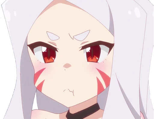 😡 Стикер «Senko-san pack» для Telegram