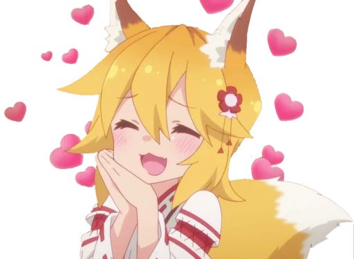 ❤️ Стикер «Senko-san pack» для Telegram