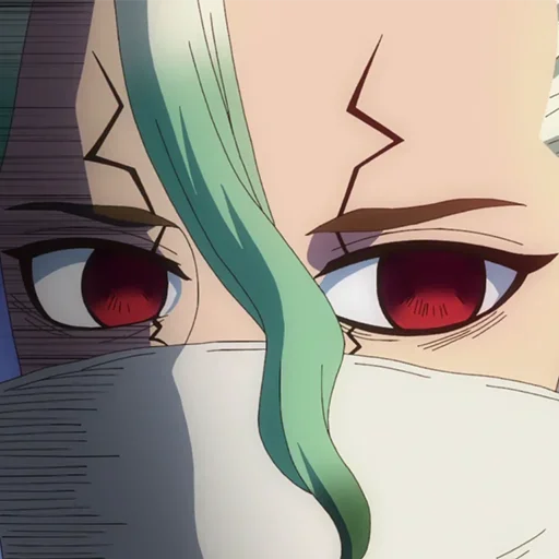 🔬 Стикер «Senku Ishigami» для Telegram
