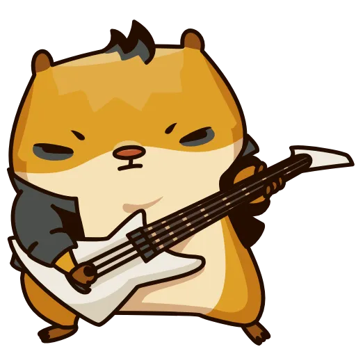 🎸 Стикер «Senya» для Telegram
