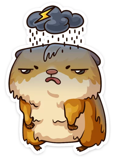 😓 Стикер «Лето с Сеней» для Telegram