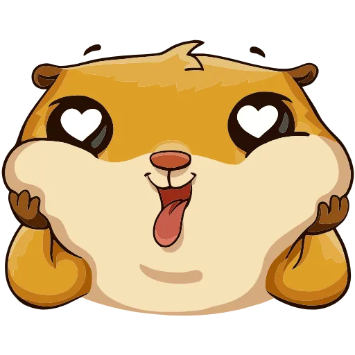 😍 Эмодзи «Влюбленный Сеня» для Telegram