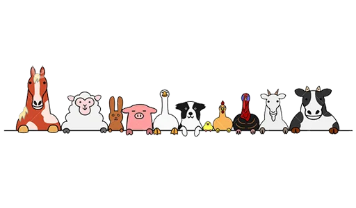 🐴 Стикер «Separator Bird Animal» для Telegram