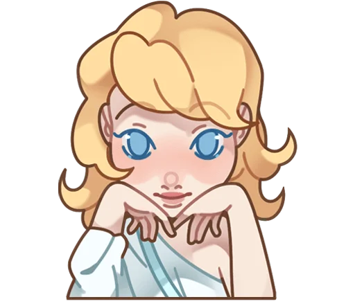 👋 Стикер «Серафима без надписей» для Telegram