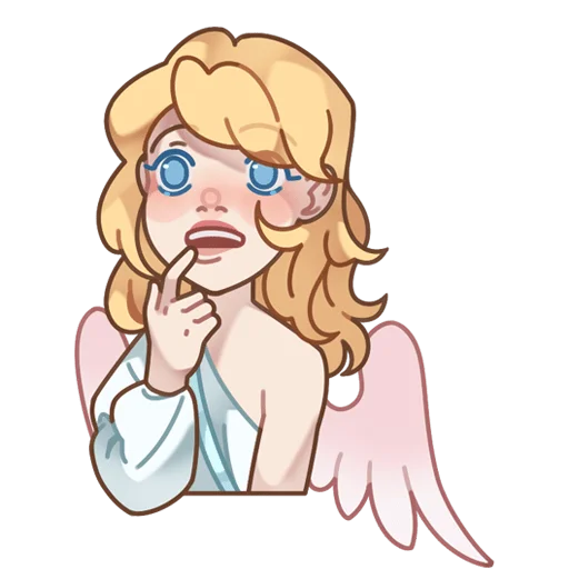 🤩 Стикер «Серафима без надписей» для Telegram
