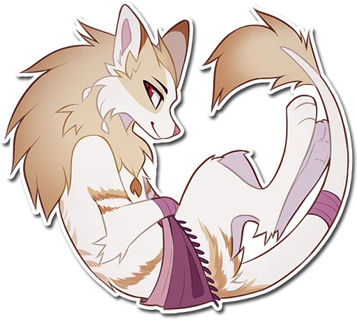 Стикерпак Seraph для Telegram — скачать