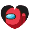 👽 Эмодзи «Сердечки Hearts» для Telegram