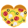 🍕 Эмодзи «Сердечки Hearts» для Telegram