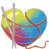 🧶 Эмодзи «Сердечки Hearts» для Telegram