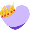 👑 Эмодзи «Сердечки Hearts» для Telegram