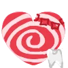 🍭 Эмодзи «Сердечки Hearts» для Telegram