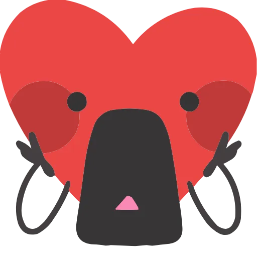 🤩 Эмодзи «Сердцеедик» для Telegram