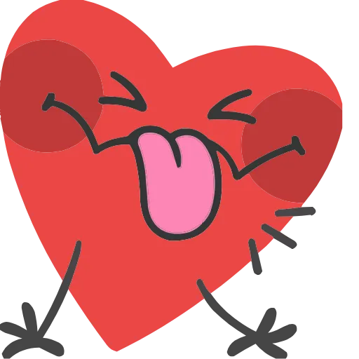🤩 Эмодзи «Сердцеедик» для Telegram