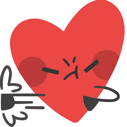 🤩 Эмодзи «Сердцеедик» для Telegram