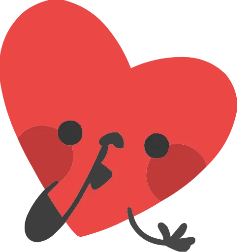 🤩 Эмодзи «Сердцеедик» для Telegram