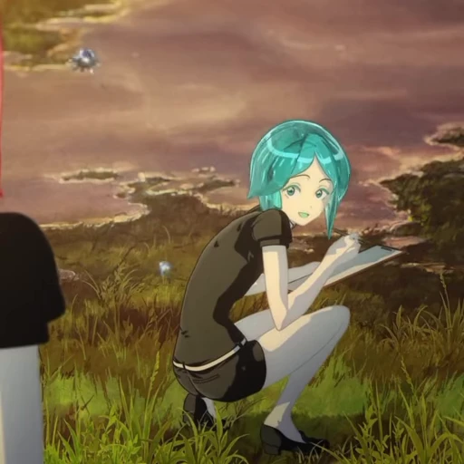 🥲 Стикер «Houseki no Kuni» для Telegram