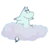 🌨 Эмодзи «😌 Муми троли» для Telegram