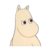 🤨 Эмодзи «😌 Муми троли» для Telegram