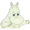 👻 Эмодзи «😌 Муми троли» для Telegram