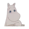 🤕 Эмодзи «😌 Муми троли» для Telegram