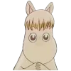 🥹 Эмодзи «😌 Муми троли» для Telegram