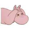 😨 Эмодзи «😌 Муми троли» для Telegram