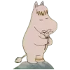 🌺 Эмодзи «😌 Муми троли» для Telegram