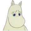 🥺 Эмодзи «😌 Муми троли» для Telegram