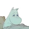 😴 Эмодзи «😌 Муми троли» для Telegram