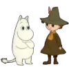 🫤 Эмодзи «😌 Муми троли» для Telegram