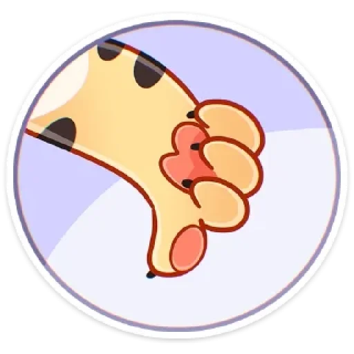 👎 Стикер «Сервальчик Тортик» для Telegram