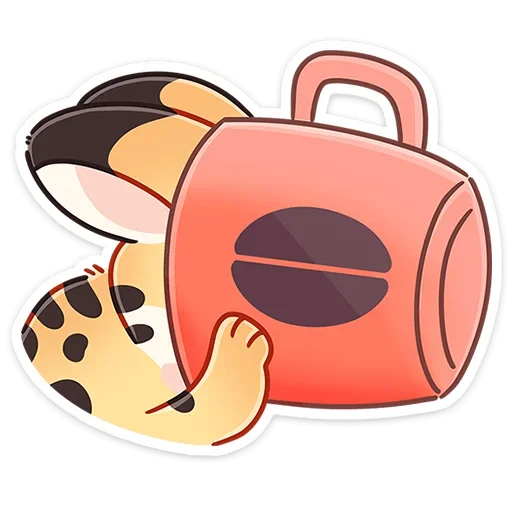 ☺️ Стикер «Тортик» для Telegram