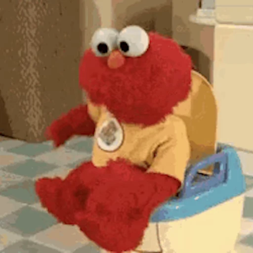 🚽 Стикер «Улица Сезам» для Telegram