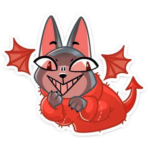🦇 Стикер «Сет» для Telegram