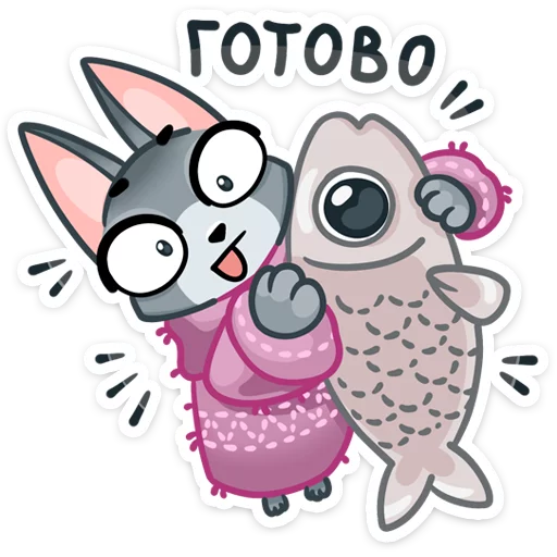 🐟 Стикер «Сет» для Telegram