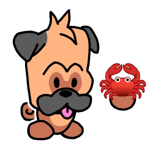 🦀 Стикер «Секу» для Telegram