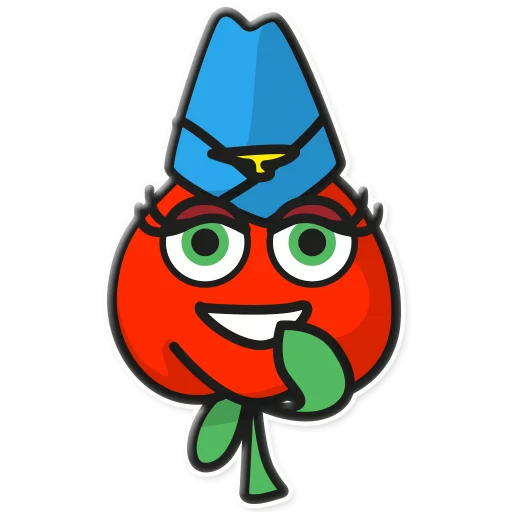 👩‍✈️ Стикер «Sexting» для Telegram