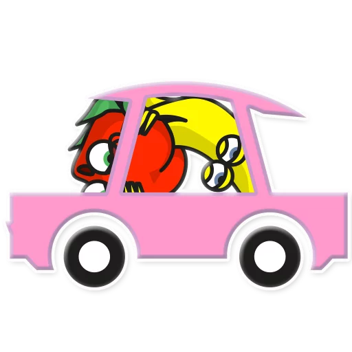 🚗 Стикер «Sexting» для Telegram