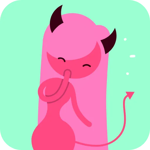 😈 Стикер «SEXVIZIT» для Telegram