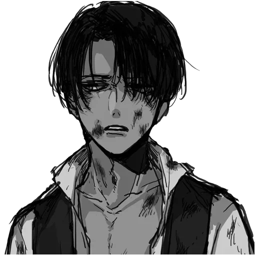 ❤️ Стикер «Eren / Levi» для Telegram