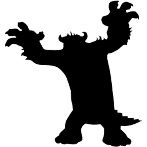 Стикерпак Shadow Monsters для Telegram