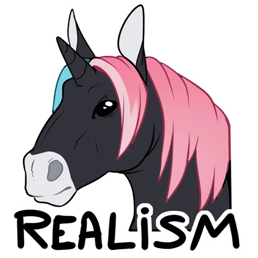 🦄 Стикер «Shaggy Pink» для Telegram