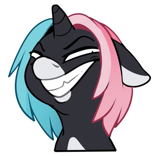 😈 Стикер «Shaggy Pink» для Telegram