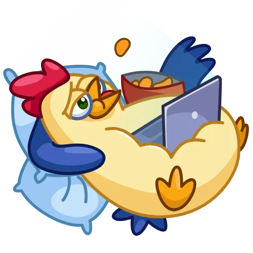 💻 Стикер «Shaitan Chick» для Telegram
