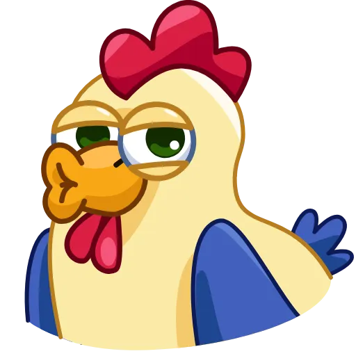 😏 Стикер «Shaitan Chick» для Telegram