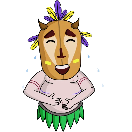 😚 Стикер «Shaman Bob» для Telegram