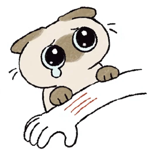 😿 Стикер «シャム猫あずき» для Telegram