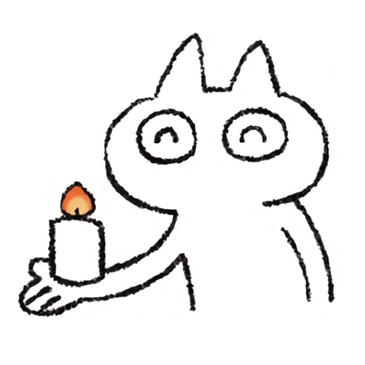 🕯 Стикер «シャム猫あずき» для Telegram